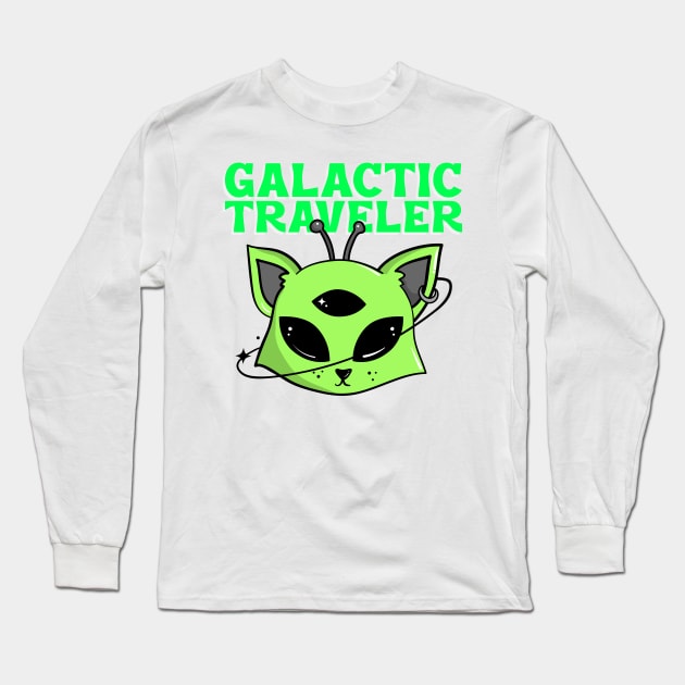 galactic traveler Long Sleeve T-Shirt by juinwonderland 41